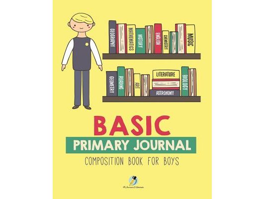 Basic Primary Journal Composition Book for Boys