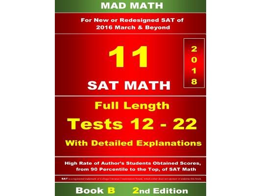 Book B Redesigned SAT Tests 12-22