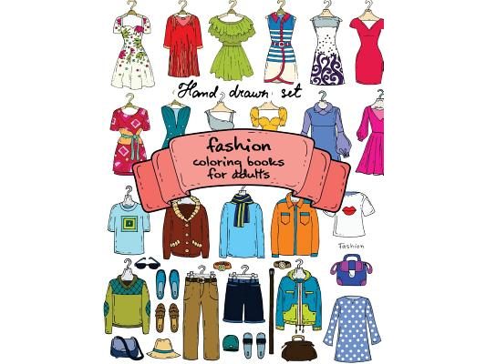Fashion Coloring Books for Adults Vol.1: 2017 Fun Fashion and Fresh Styles!