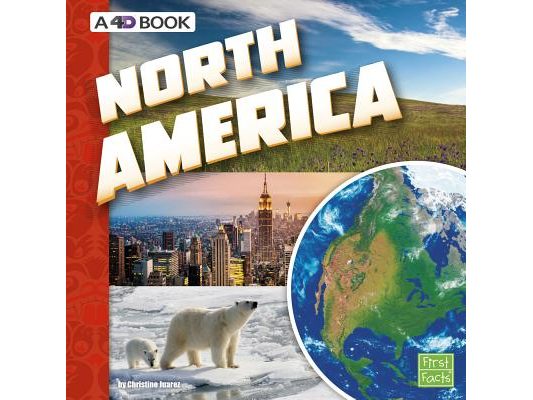 North America: A 4D Book