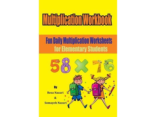 Multiplication Workbook: Fun Daily Multiplication Worksheets for Elementary Students