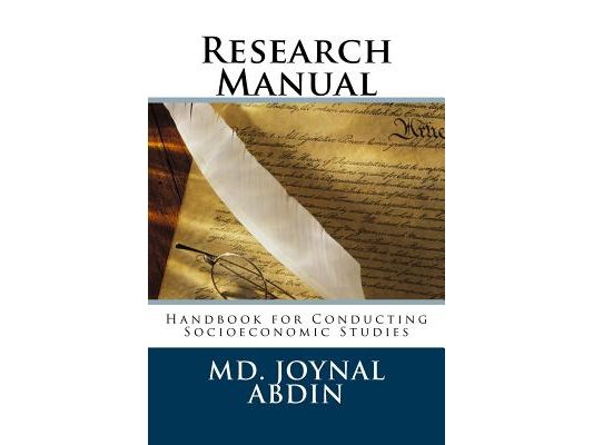 Research Manual: Handbook for Conducting Socioeconomic Studies