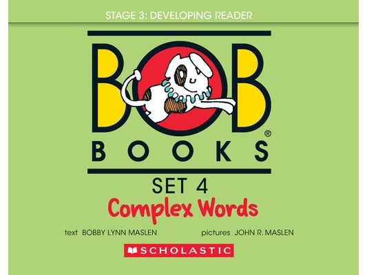Bob Books - Complex Words Hardcover Collection of 8 Stories Decodable Phonics Stories, Ages 4 and Up, Kindergarten, First Grade (Stage 3: Developing R