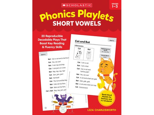 Phonics Playlets: Short Vowels