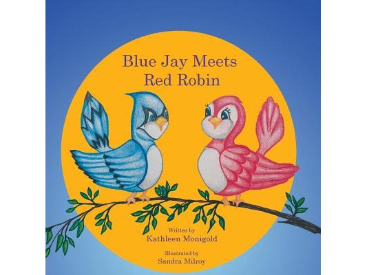 Blue Jay Meets Red Robin