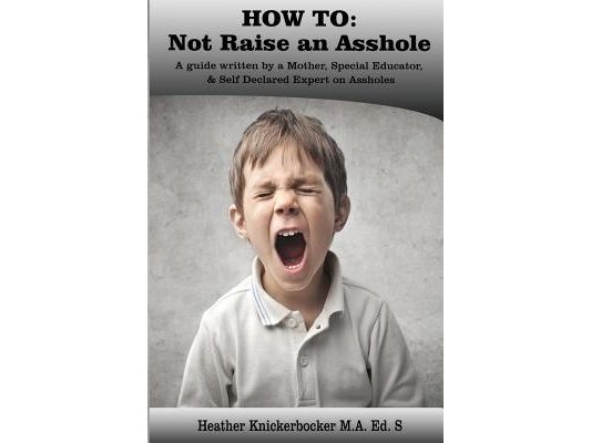 How to: Not Raise an Asshole: A guide from a Mother & Teacher who knows assholes