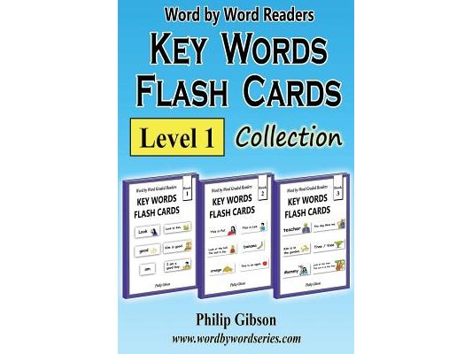 Key Words Flash Cards: Level 1: A Child's Introduction to Reading