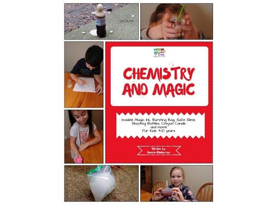 Chemistry and Magic: Activity Pack with Chemistry and Magic Projects: 4-10 Year Old Kids!