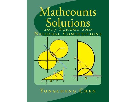 Mathcounts Solutions: 2017 School and National Competitions