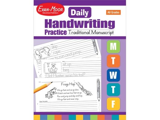 Daily Handwriting Traditional Manuscript Te