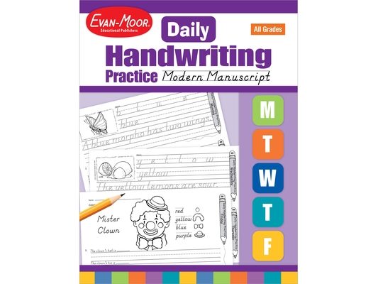 Daily Handwriting Modern Manuscript Te