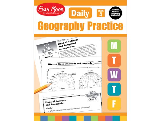 Daily Geography Practice Grade 4: EMC 3713