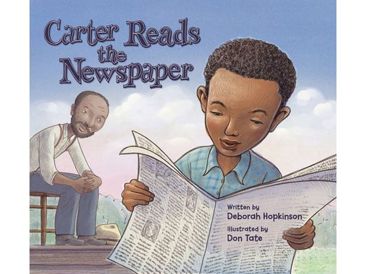 Carter Reads the Newspaper