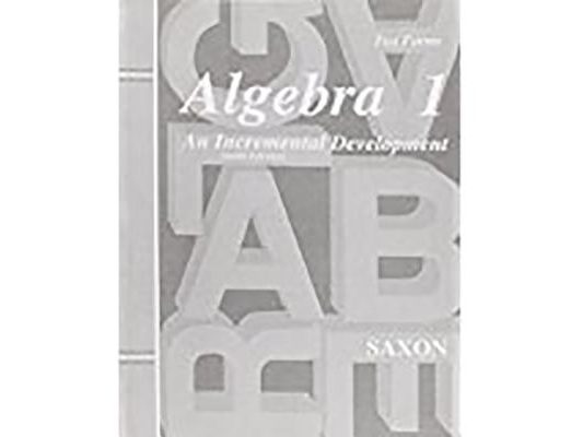 Saxon Algebra 1 Tests Only Third Edition