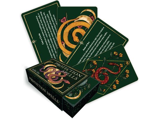 Protection Spells: 36 Cards for Magical Self-Defense (36 Full-Color Cards)