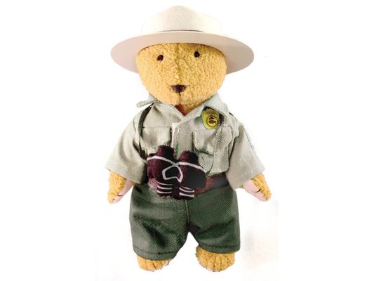Park Ranger Bear Doll: 6.5