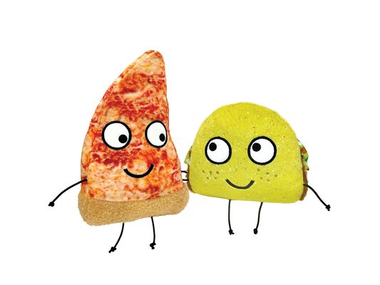 Pizza and Taco Puppet Set: 8.5 & 5