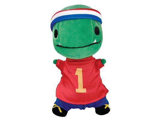 Tiny T. Rex Tries Soccer Plush: 8.5
