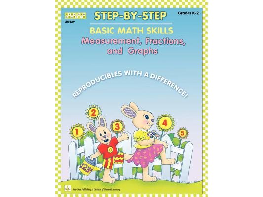 Step by Step Math: Measurement, Fractions, and Graphs