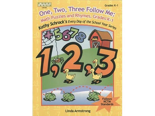 One, Two, Three, Follow Me: Math Puzzles and Rhymes, Grades K-1
