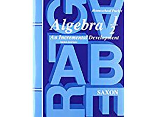 Saxon Algebra 1/2 Answer Key & Tests Third Edition