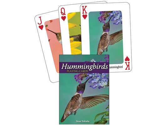 Hummingbirds Playing Cards