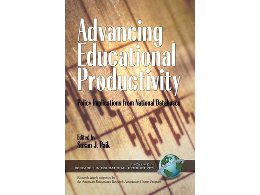Advancing Educational Productivity: Policy Implications from National Databases
