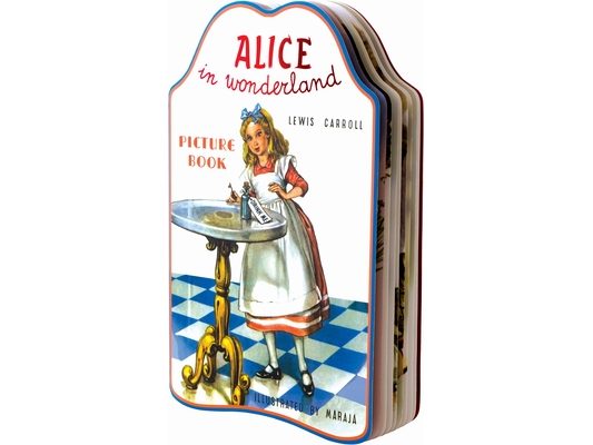 Alice in Wonderland Picture Shape Book