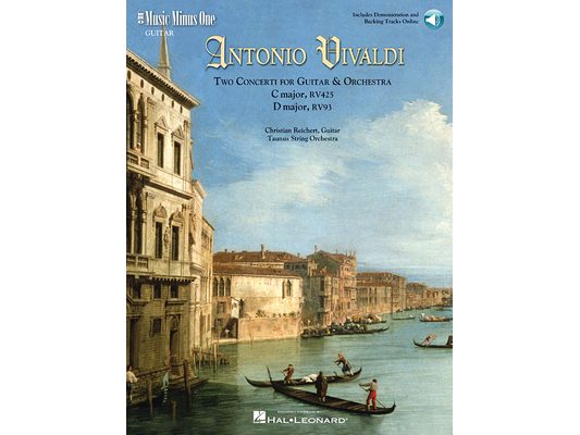 Vivaldi - Two Concerti for Guitar (Lute) & Orchestra: C Major, Rv425 and D Major, Rv93 (Book/Online Audio) [With 2 CD's]