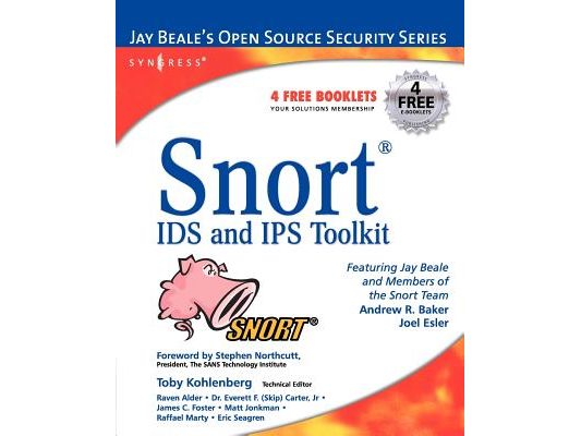 Snort Intrusion Detection and Prevention Toolkit [With CDROM]
