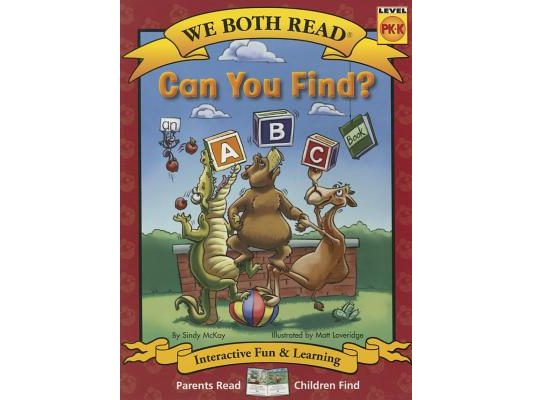 We Both Read-Can You Find? (an ABC Book) (Pb) - Nonfiction