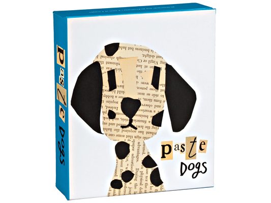 Teneues - Quicknotes: Paste Dogs, Notecards with Box, Blank Inside, 20 Full Color Notecards with 20 Classic White Envelopes, Gift Box, Magnetic Closur