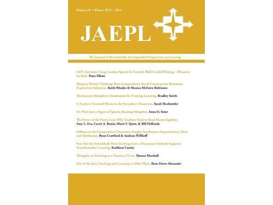 Jaepl: The Journal of the Assembly for Expanded Perspectives on Learning Volume 19