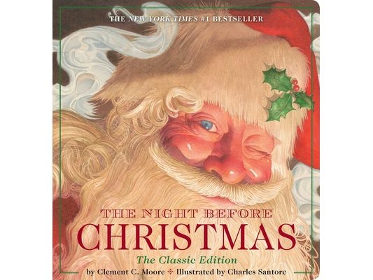 The Night Before Christmas Oversized Padded Board Book: The Classic Edition