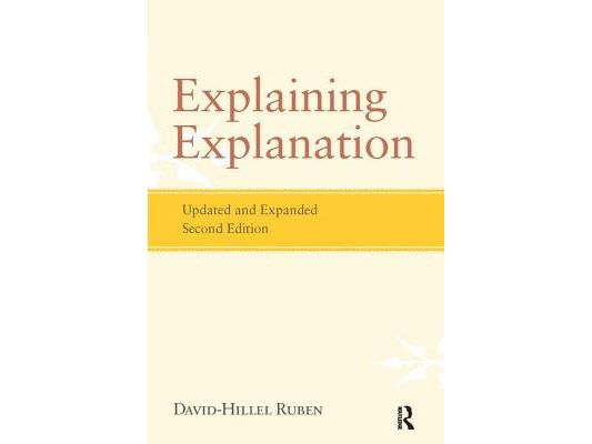 Explaining Explanation