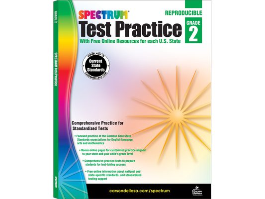 Spectrum Test Practice, Grade 2: Volume 62