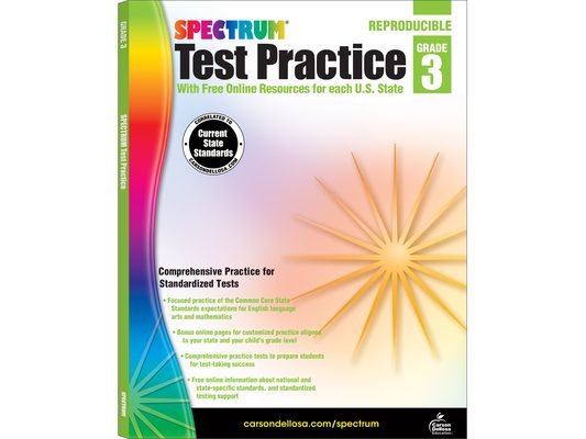 Spectrum Test Practice, Grade 3: Volume 63