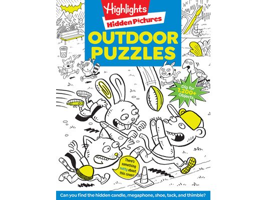 Outdoor Puzzles: Outdoor Activity Book Featuring Forests, Parks and More, Camping Game and Puzzle Book for Kids Ages 6-12