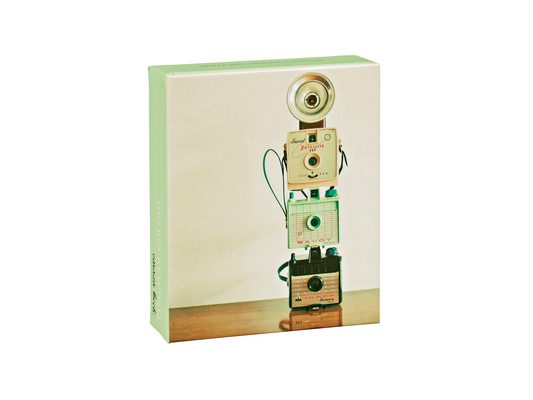 Teneues - Quicknotes: Retro Rewind, Notecard with Box, Blank Inside, 20 Full Color Notecards, 20 Classic White Envelopes, Gift Box, Magnetic Closure: