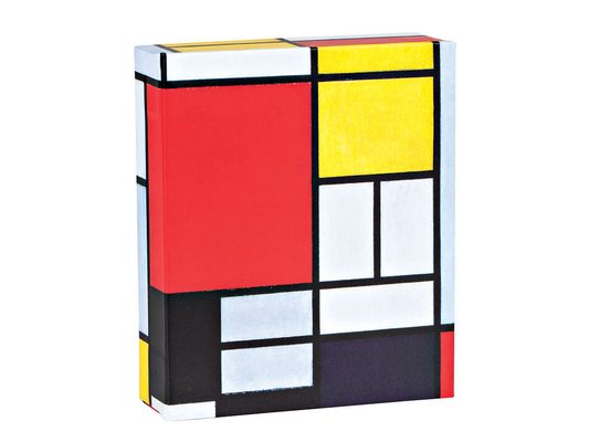 Teneues - Quicknotes: Piet Mondrian, Notecards with Box, 20 Full Color Notecards, 20 Classic White Envelopes, Blank Notecards, Gift Keepsake Box, Magn