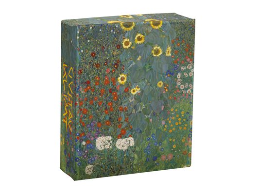 Teneues - Quicknotes: Gustav Klimt Gardens, Notecards, 20 Full Color Notecards, 20 Classic White Envelopes, 4 Designs, Keepsake Box, Magnetic Enclosur