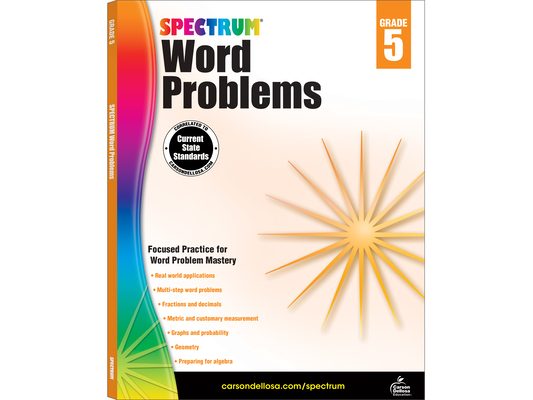 Word Problems, Grade 5: Volume 78