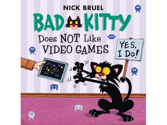 Bad Kitty Does Not Like Video Games