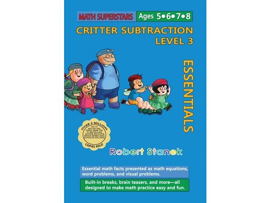 Math Superstars Subtraction Level 3: Essential Math Facts for Ages 5 - 8