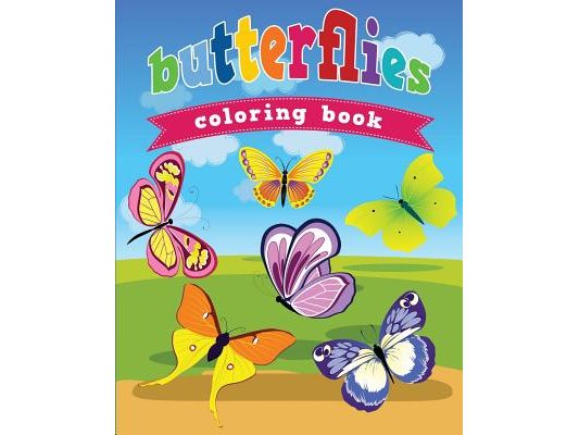 Butterflies Coloring Book