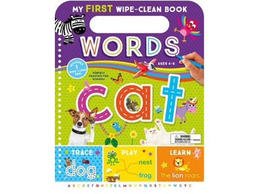 My First Wipe-Clean Book: Words