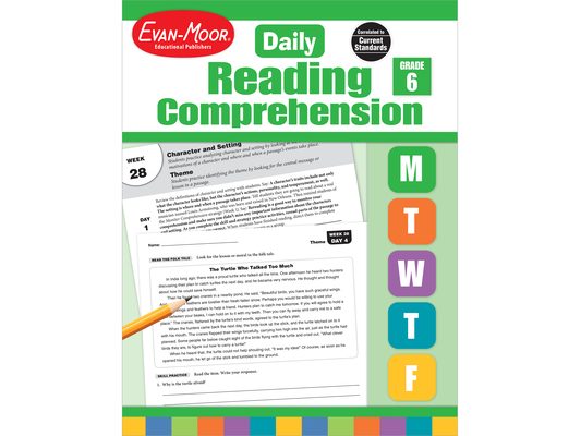 Daily Reading Comprehension, Grade 6 Te