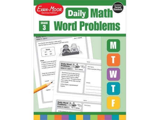 Daily Word Problems, Grade 3