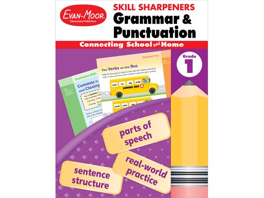 Skill Sharpeners: Grammar and Punctuation, Grade 1
