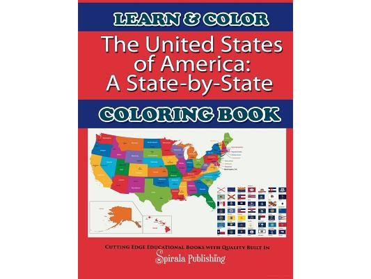 The United States of America: A State-By-State Coloring Book